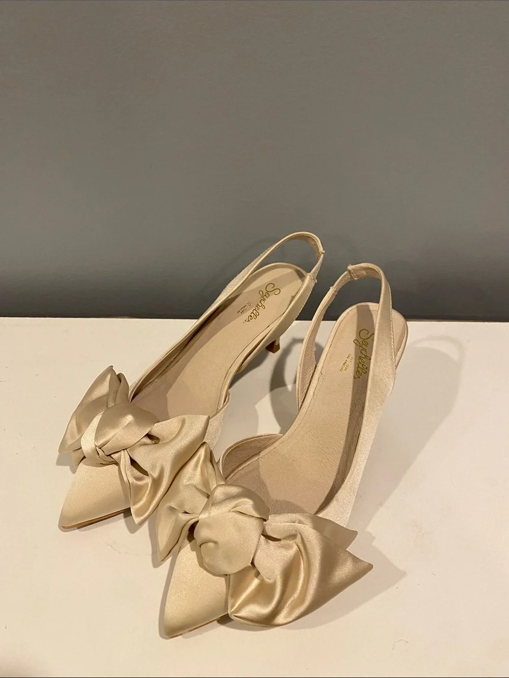 Seychelles Neve II Slingback Kitten Heels